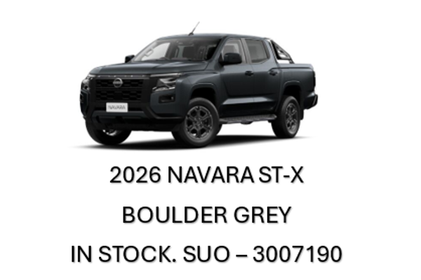 2026 Nissan Navara ST-X D27 4X4