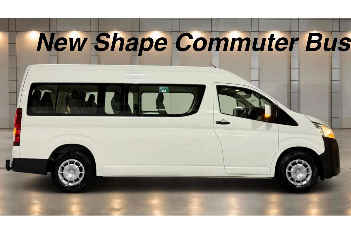 2019 Toyota Hiace Commuter GDH322R ELWB High Roof