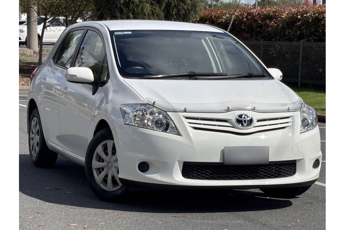 2012 Toyota Corolla Ascent ZRE152R
