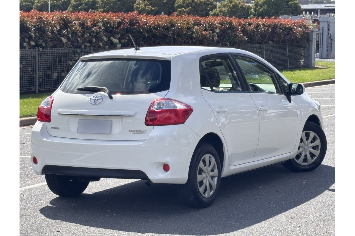 2012 Toyota Corolla Ascent ZRE152R