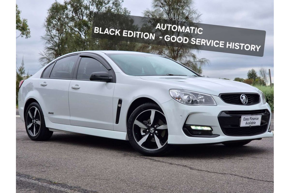 2016 Holden Commodore SV6 Black VF Series II