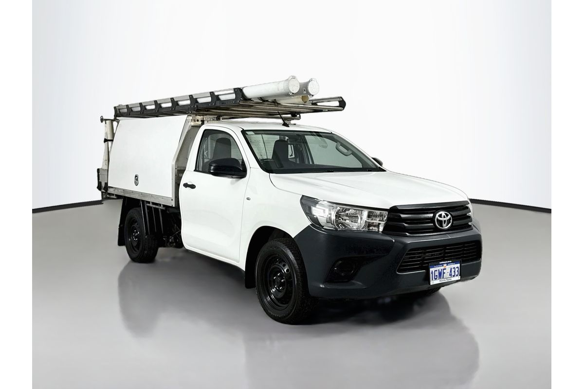 2019 Toyota Hilux Workmate TGN121R Rear Wheel Drive