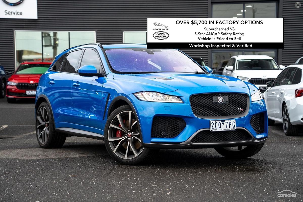 2020 Jaguar F-PACE SVR X761