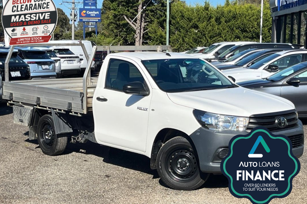 2019 Toyota Hilux Workmate TGN121R Rear Wheel Drive