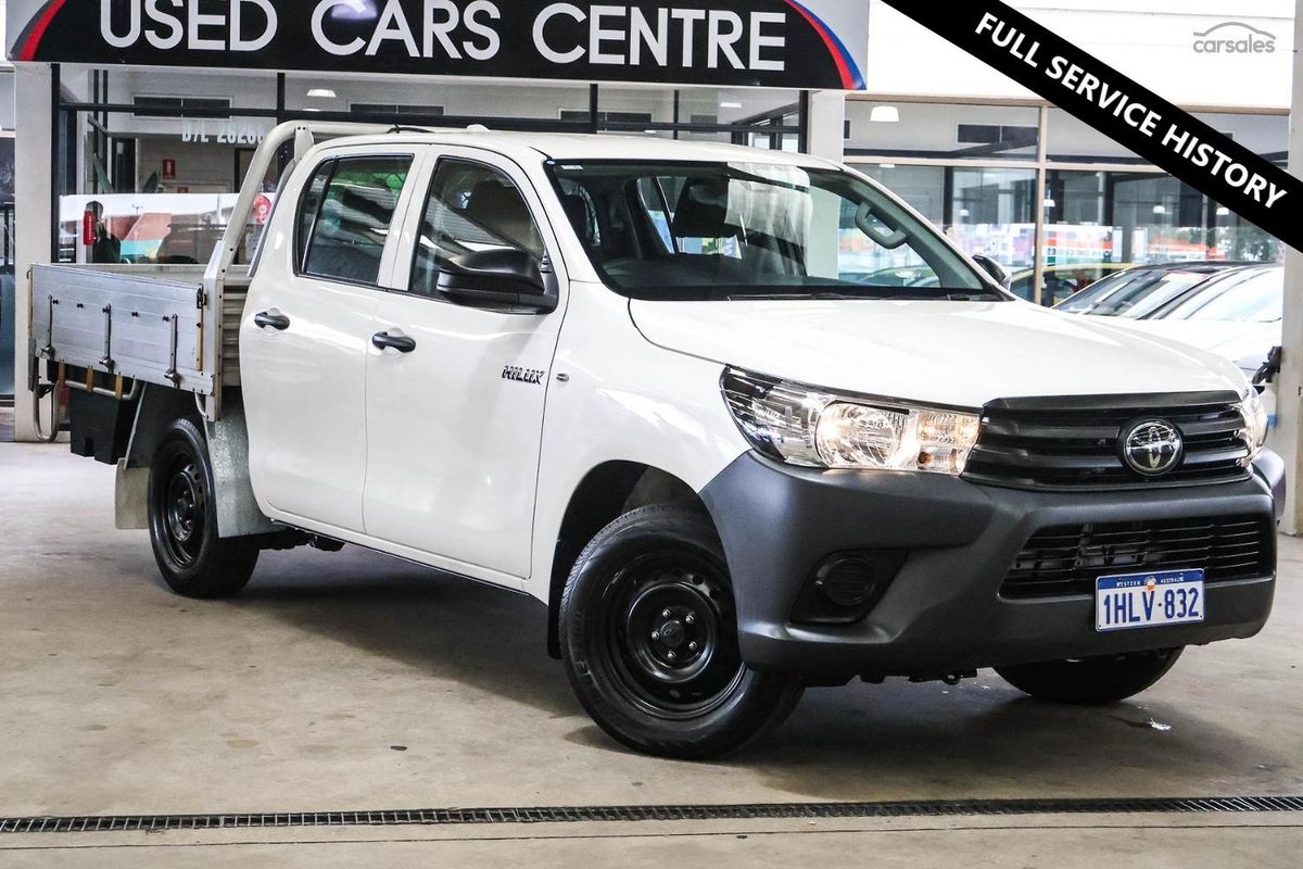2021 Toyota Hilux Workmate TGN121R Rear Wheel Drive