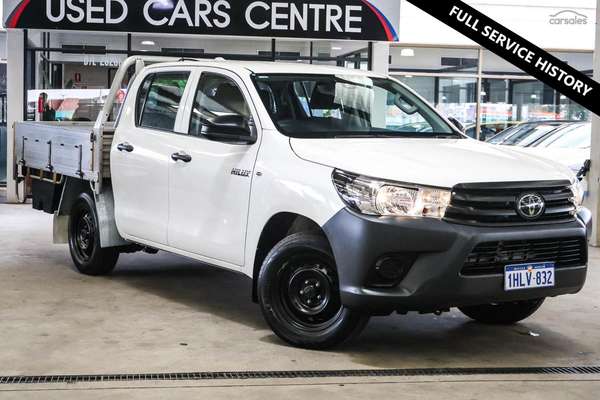 2021 Toyota Hilux Workmate TGN121R Rear Wheel Drive