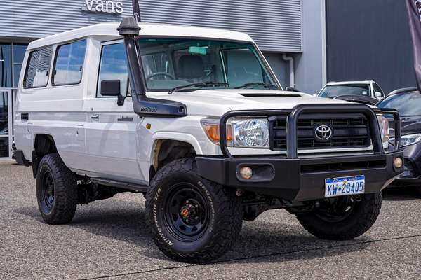 2008 Toyota Landcruiser Workmate Troopcarrier VDJ78R