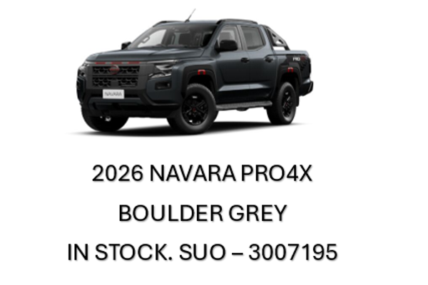 2026 Nissan Navara PRO-4X D27 4X4