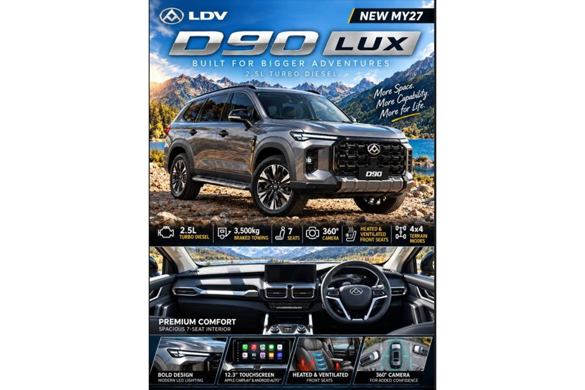 2026 LDV D90 Luxe SV9A