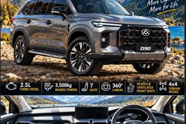 2026 LDV D90 Luxe SV9A