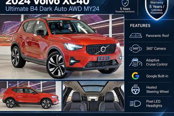 2024 Volvo XC40 Ultimate B4 Dark