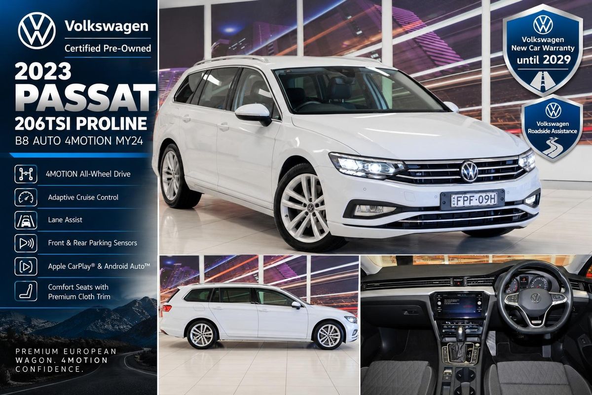 2023 Volkswagen Passat 206TSI Proline B8