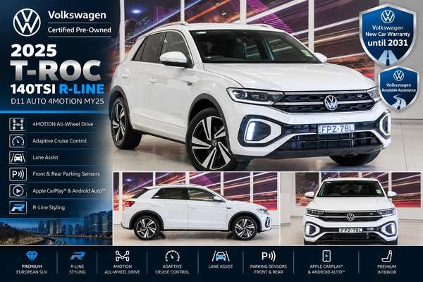 2025 Volkswagen T-Roc 140TSI R-Line D11