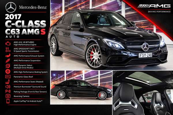 2017 Mercedes-Benz C-Class C63 AMG S W205