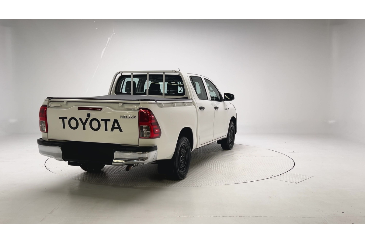 2018 Toyota Hilux Workmate TGN121R Rear Wheel Drive