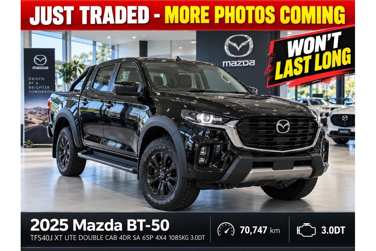 2025 Mazda BT-50 XT TF 4X4