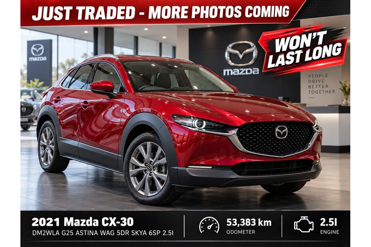 2021 Mazda CX-30 G25 Astina DM Series