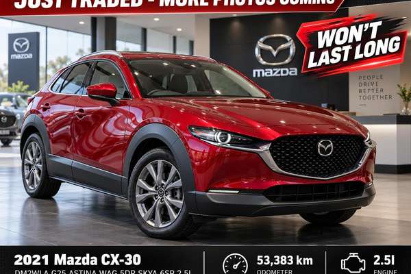 2021 Mazda CX-30 G25 Astina DM Series
