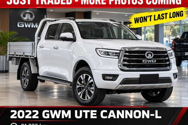 2022 GWM Ute Cannon-L CC NPW 4X4