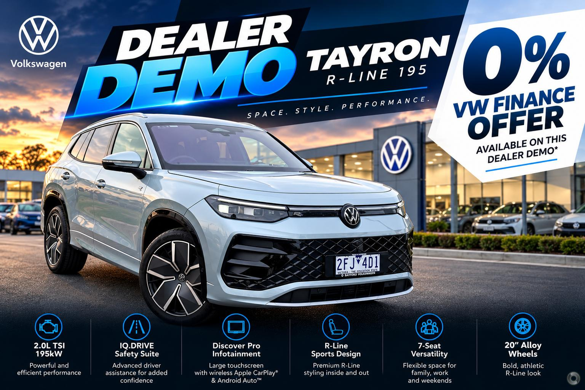 2026 Volkswagen Tayron 195TSI R-Line R4