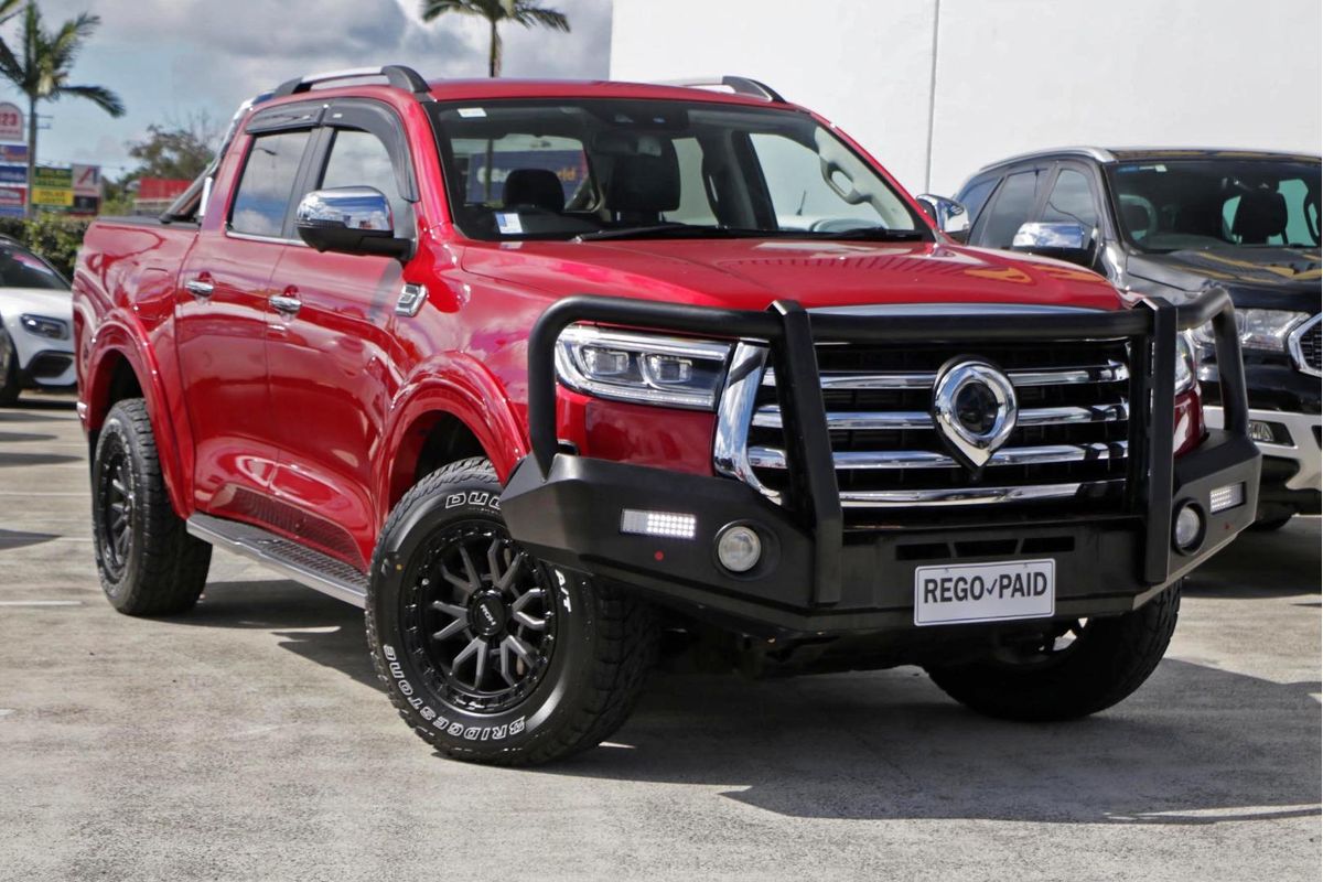 2022 GWM Ute Cannon-X NPW 4X4