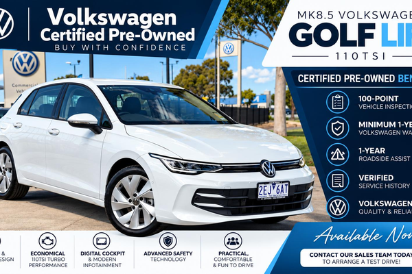 2025 Volkswagen Golf 110TSI Life 8.5