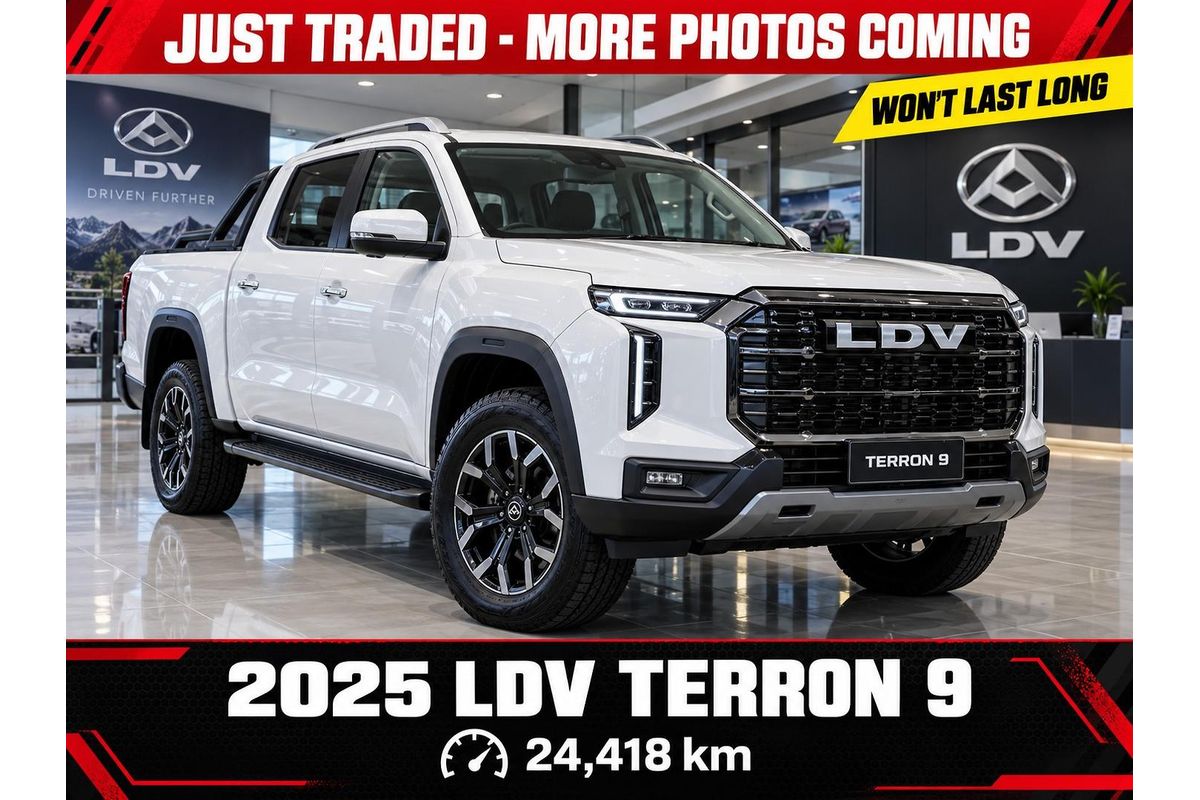 2025 LDV Terron 9 Origin EKK1C 4X4