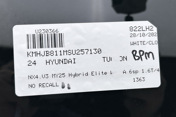 2024 Hyundai Tucson Hybrid Elite NX4.V3 thumb-23