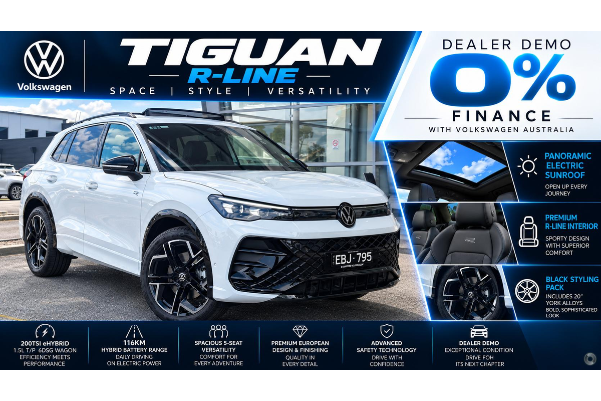 2026 Volkswagen Tiguan 200TSI eHybrid R-Line CT