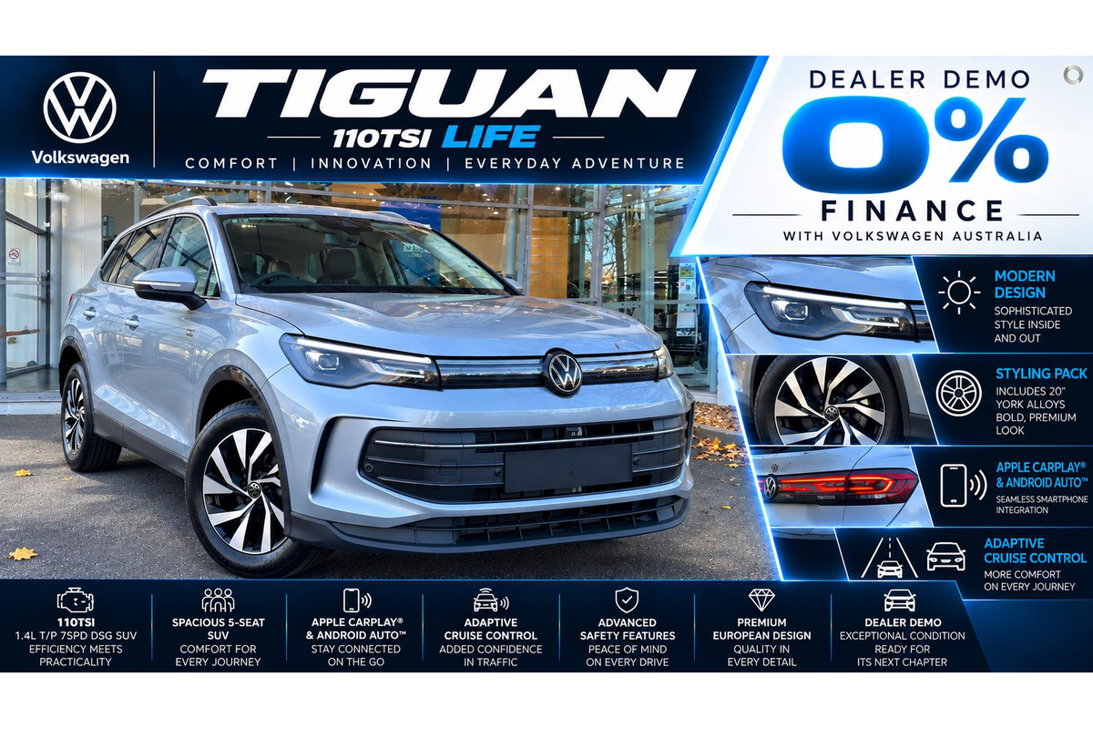 2026 Volkswagen Tiguan 110TSI Life CT