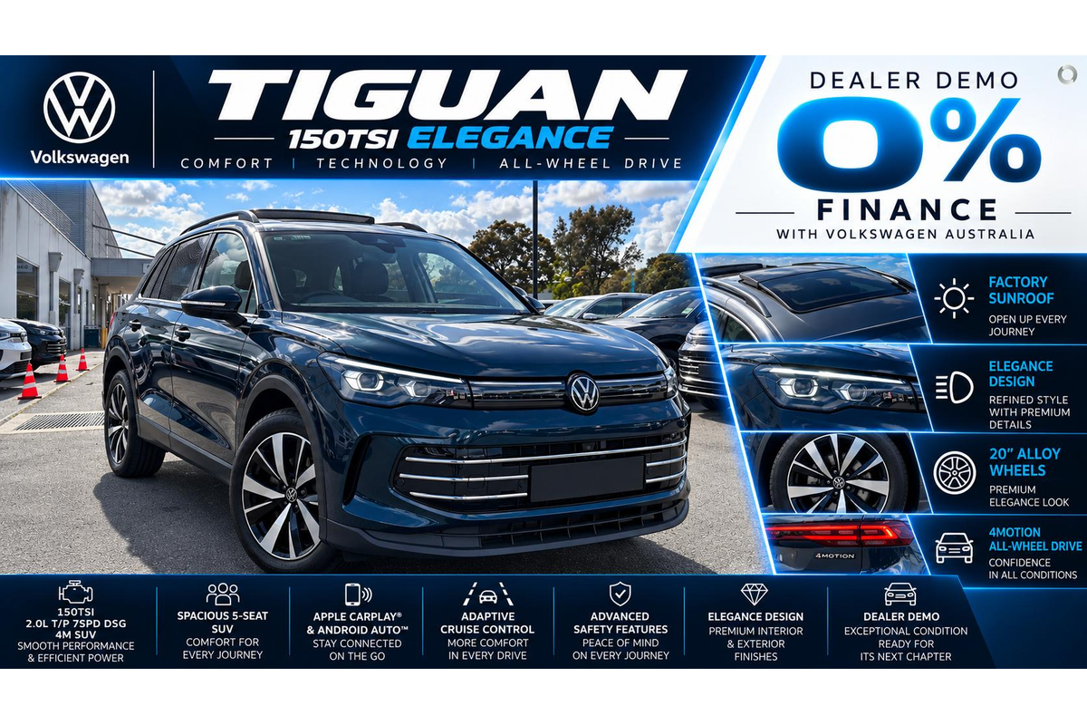 2026 Volkswagen Tiguan 150TSI Elegance CT