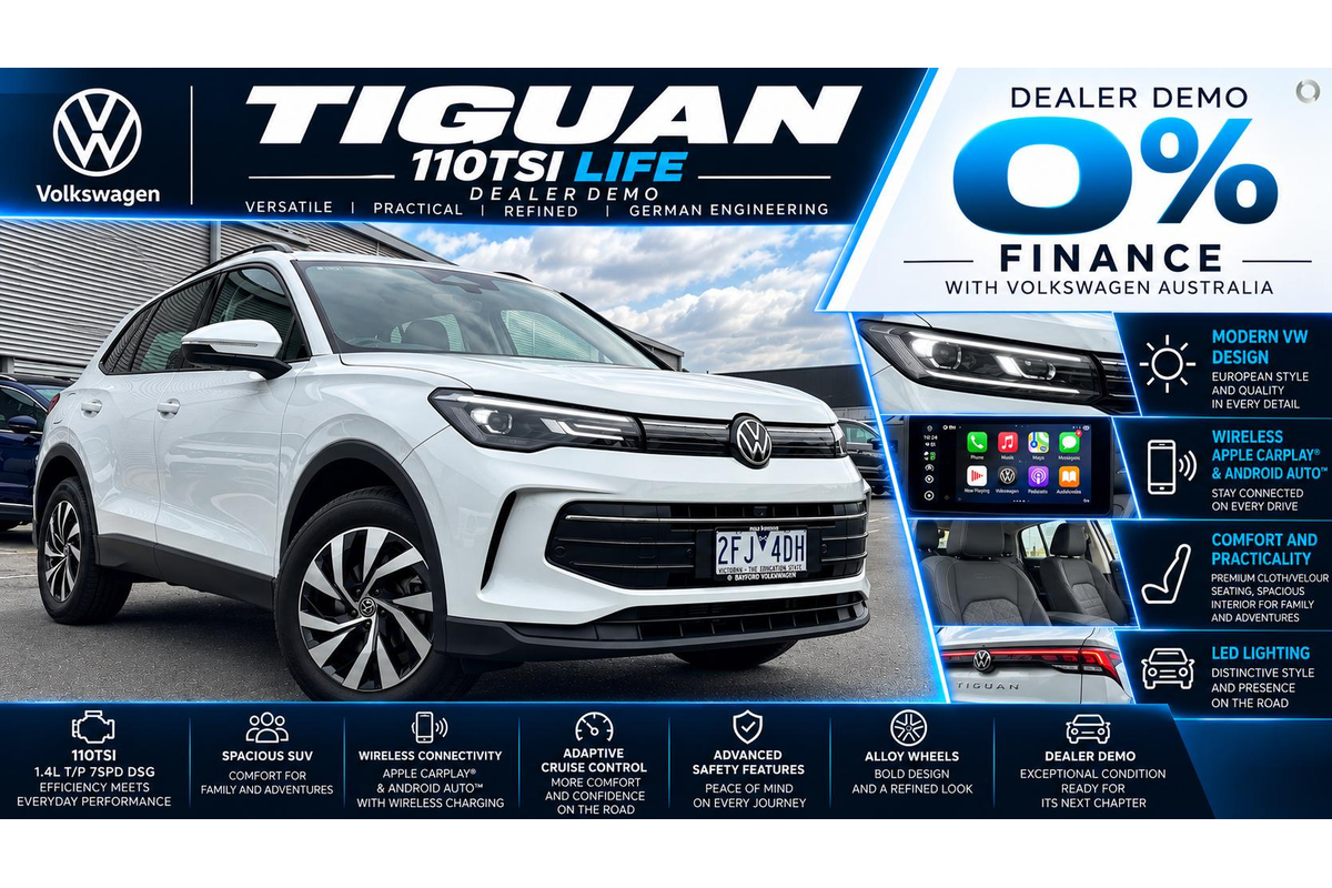 2026 Volkswagen Tiguan 110TSI Life CT
