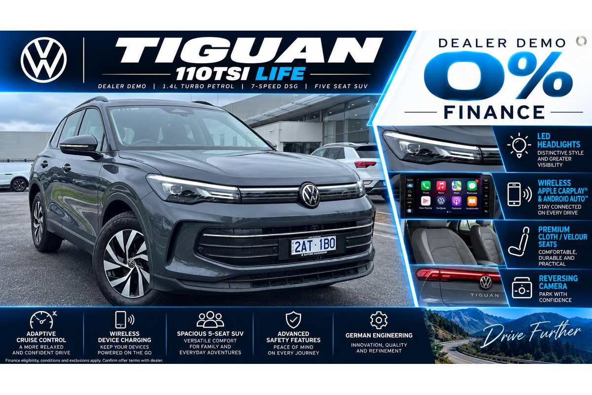 2026 Volkswagen Tiguan 110TSI Life CT