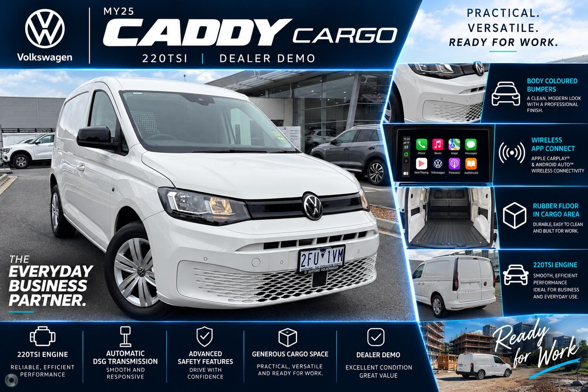 2025 Volkswagen Caddy TSI220 5 SWB
