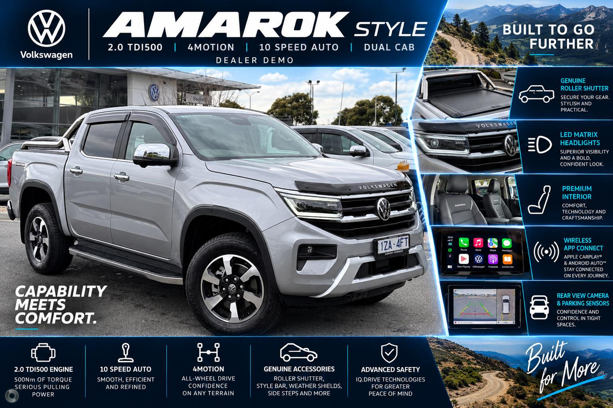 2025 Volkswagen Amarok TDI500 Style NF 4X4