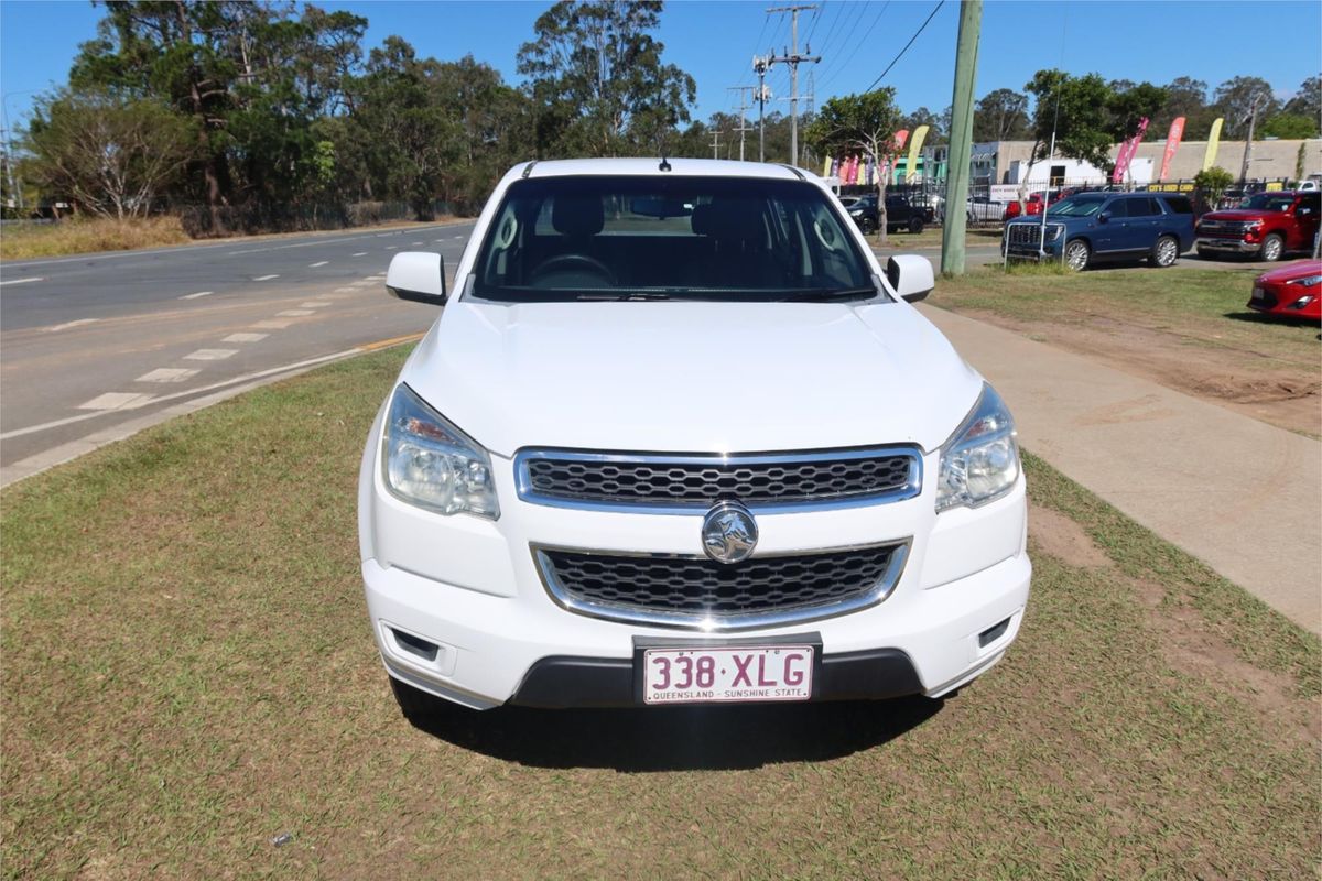 2013 Holden Colorado LX RG Rear Wheel Drive