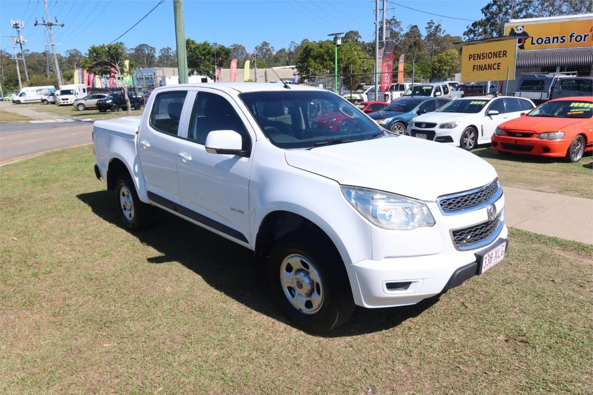 2013 Holden Colorado LX RG Rear Wheel Drive