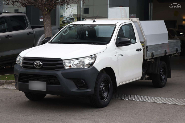 2020 Toyota Hilux Workmate TGN121R Rear Wheel Drive