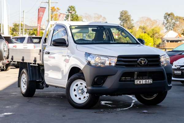 2022 Toyota Hilux Workmate TGN121R Rear Wheel Drive