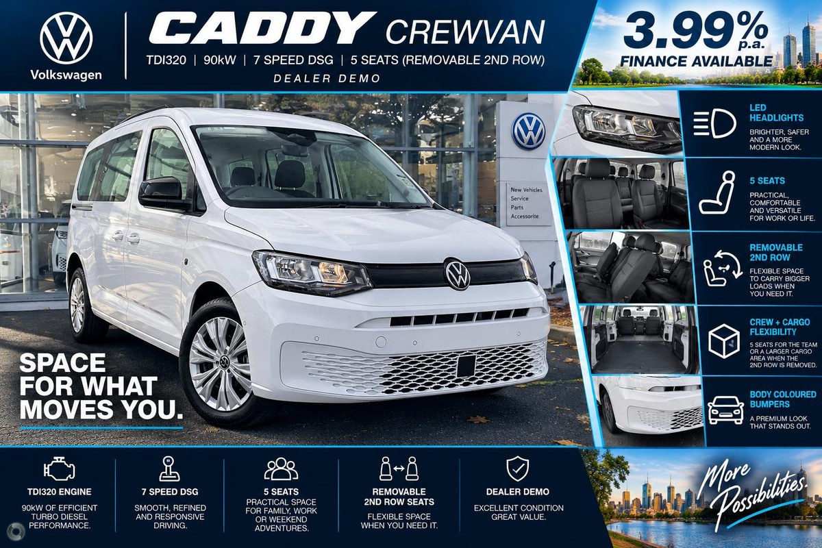 2026 Volkswagen Caddy TDI320 5 LWB