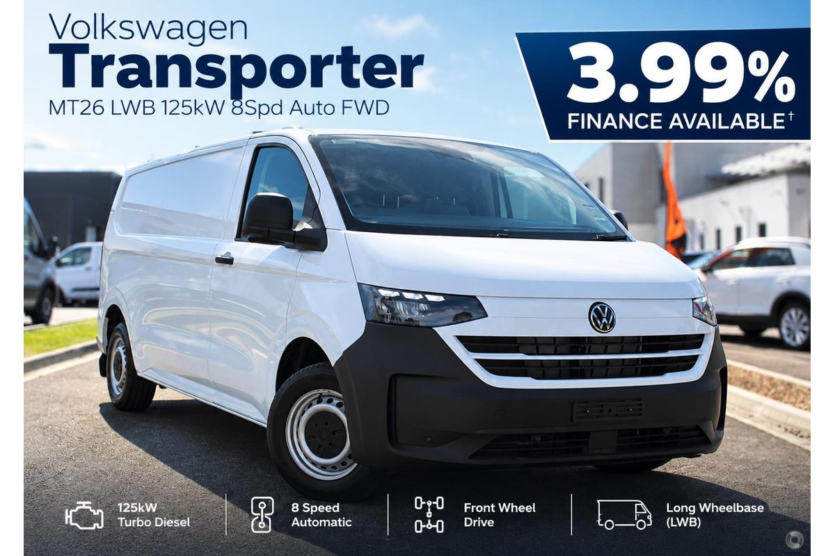 2026 Volkswagen Transporter TDI390 NSN LWB Low Roof