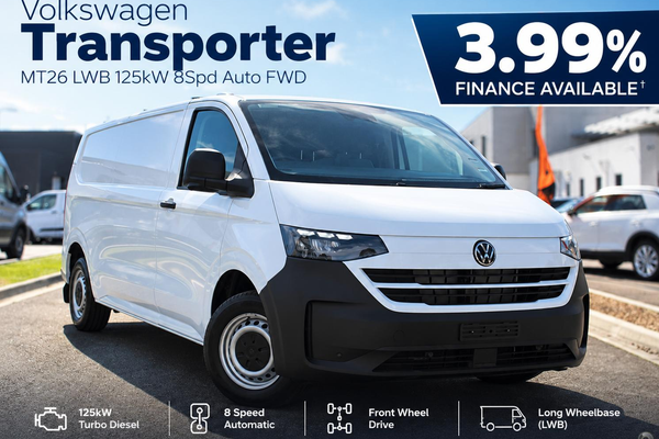 2026 Volkswagen Transporter TDI390 NSN LWB Low Roof