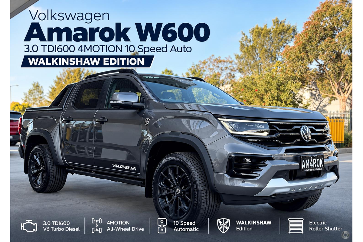 2026 Volkswagen Amarok TDI600 W600 NF 4X4