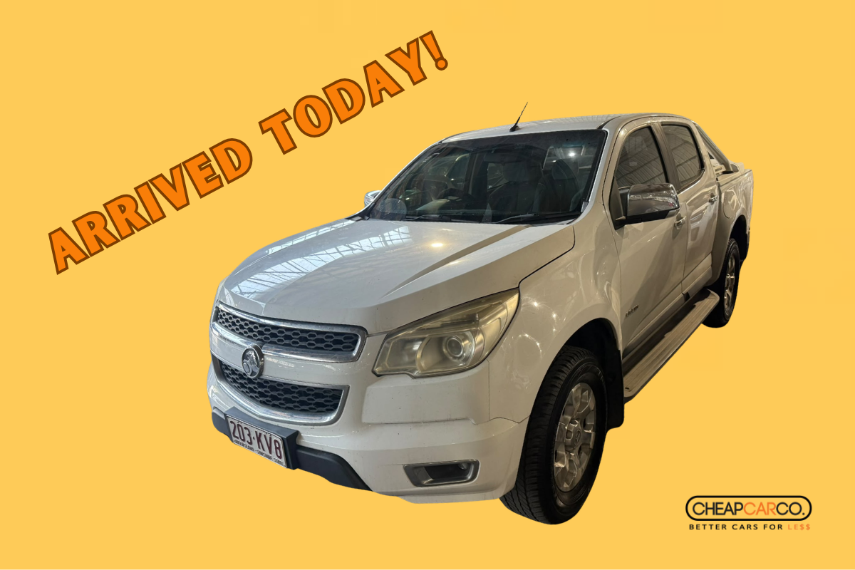 2013 Holden Colorado LTZ RG Rear Wheel Drive