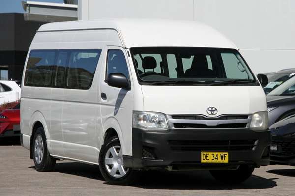 2010 Toyota Hiace Commuter KDH223R ELWB High Roof