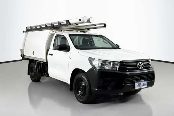 2019 Toyota Hilux Workmate TGN121R Rear Wheel Drive