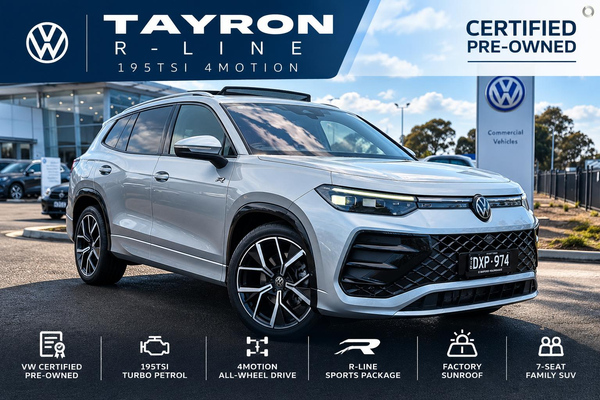 2025 Volkswagen Tayron 195TSI R-Line R4