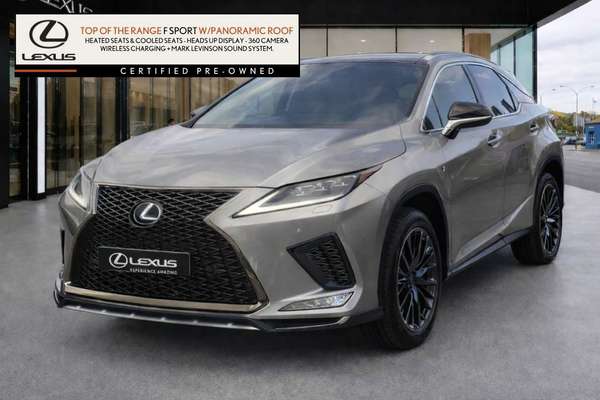 2021 Lexus RX RX350 F Sport GGL25R