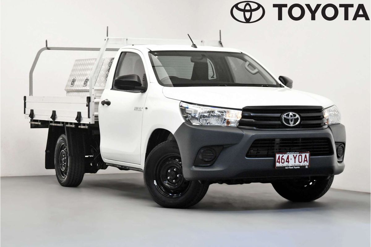 2018 Toyota Hilux WORKMATE TGN121R MY19 REAR WHEEL DRIVE