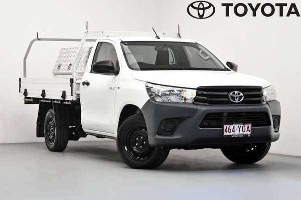 2018 Toyota Hilux WORKMATE TGN121R MY19 REAR WHEEL DRIVE